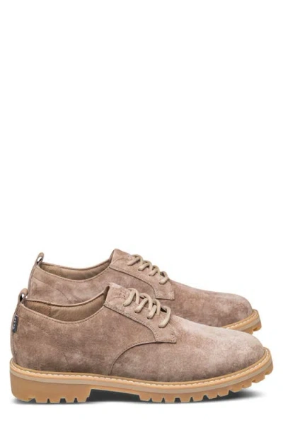 Clae Logan Lugged Plain Toe Derby In Brown