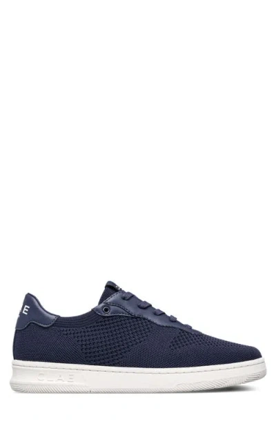 Clae Davis Perforated Low Top Sneaker In Blue