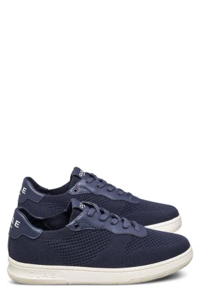 Clae Davis Perforated Low Top Sneaker In Blue