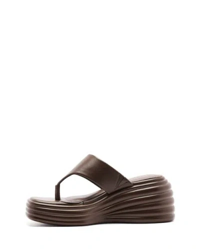 Therapy Australia Frame Square Toe Wedge Sandal