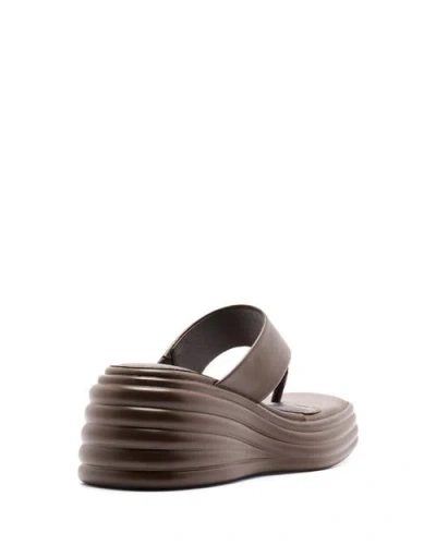 Therapy Australia Frame Square Toe Wedge Sandal