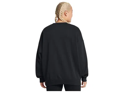 Under Armour Rival Fleece Oversized Crew In Multi