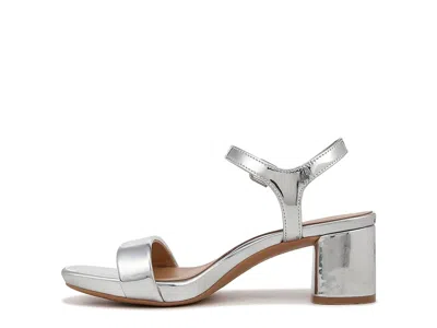 Naturalizer Izzy Ankle Straps In Silver