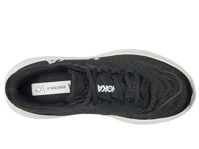 Hoka One One Rincon 4 1155130-bblc Sneaker Mens Black Lace Up Road Running Shoes