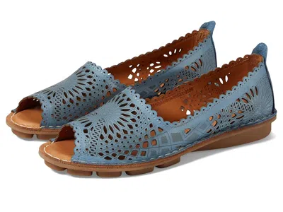 Spring Step Brandal Sandal In Blue
