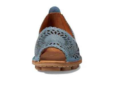 Spring Step Brandal Sandal In Blue