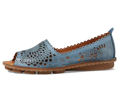 Spring Step Brandal Sandal In Blue