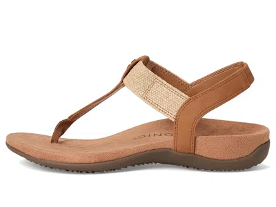 Vionic Brea Toe Post Slingback Sandal In Brown