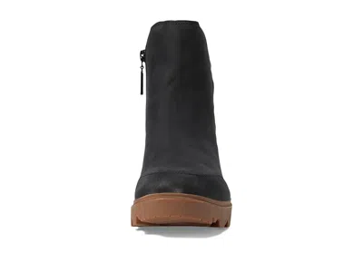 Bogs Holly Zip Leather Ii In Black