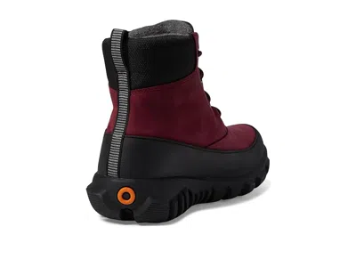 Bogs Cedar Mid Lace In Burgundy