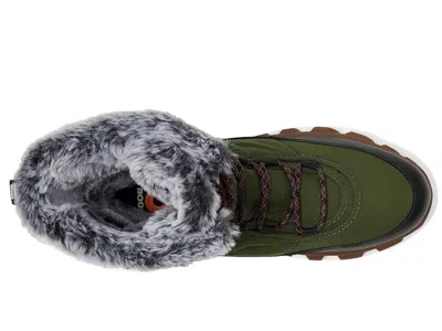 Bogs Cedar Quilted Waterproof Boot In Green