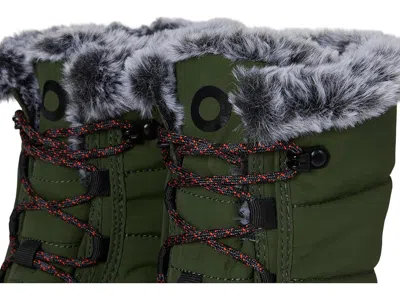 Bogs Cedar Quilted Waterproof Boot In Green