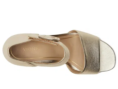 Vionic Chardonnay Ankle Straps