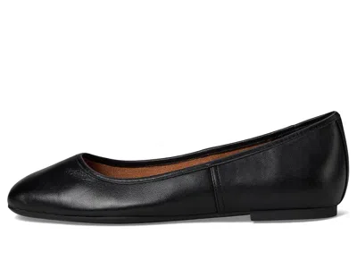Vionic Orinda Square Toe Ballet Flat In Black