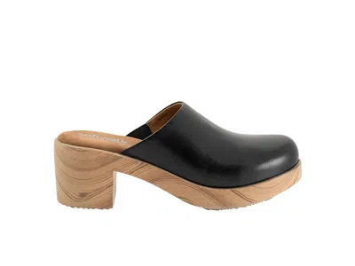 Softwalk Felida Platform Mule In Black