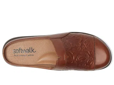 Softwalk San Marcos Tooling Mule In Brown