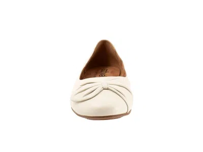 Softwalk Sofia Ballet Flat In White
