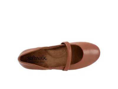 Softwalk Samara Flat In Brown