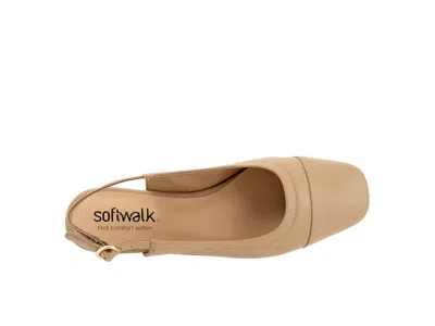 Softwalk Wide Width Vittoria Sandal In Brown