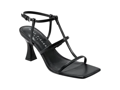 Marc Fisher Ltd Mldennie Womens Strappy Manmade Ankle Strap In Black