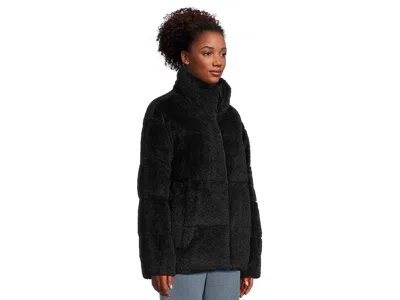 Ugg Emmalyn Fluff Puffer Jacket In Black