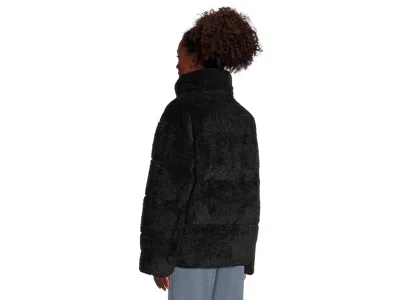 Ugg Emmalyn Fluff Puffer Jacket In Black