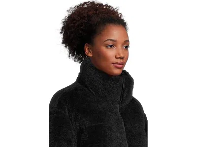 Ugg Emmalyn Fluff Puffer Jacket In Black