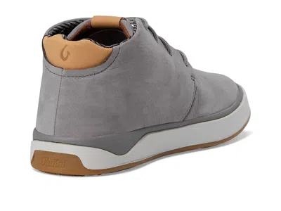 Olukai Papakū 'ili Waterproof Chukka Boot In Gray