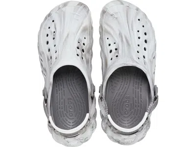 Crocs Echo Marbled Clog In Gray