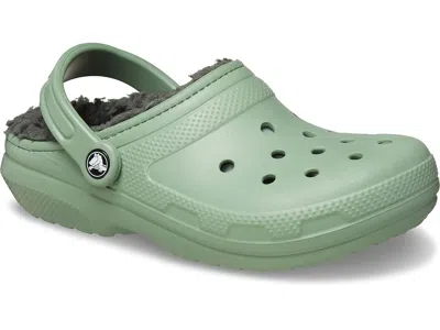 Crocs Classic Lined Clogs Clog Shoes Moss/multi :