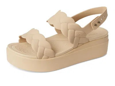 Crocs Platform In Brown