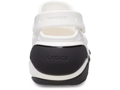 Crocs Bubble Crush Clogs Slippers White : In White