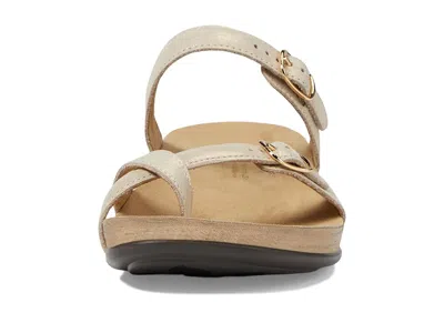 Sas Shelly Adjustable Toe Loop Slide Sandal In Multi