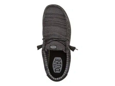 Hey Dude Wally Stretch Sox Slipon In Animal Print