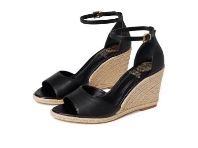 Vince Camuto Felyn Espadrille Wedge Sandal In Black
