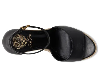 Vince Camuto Felyn Espadrille Wedge Sandal In Black