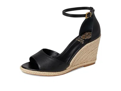 Vince Camuto Felyn Espadrille Wedge Sandal In Black