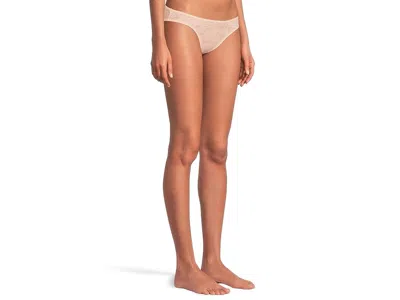 Eberjey Soft Stretch Recycled Lace Bikini In Neutral