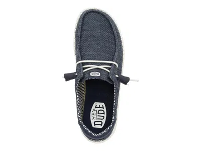 Hey Dude Wendy Stretch Sox Slipon In Blue