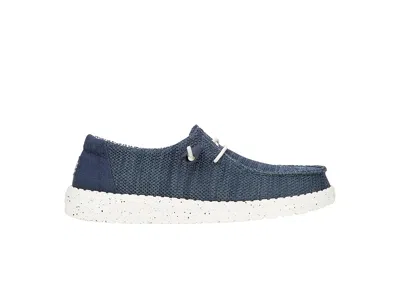 Hey Dude Wendy Stretch Sox Slipon In Blue