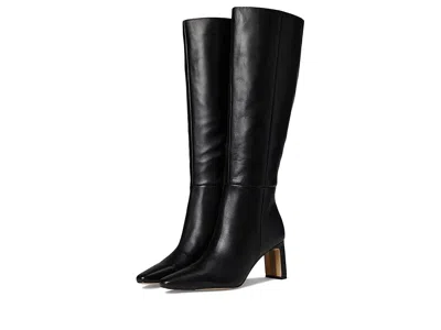 Sam Edelman Sylvia Square-toe Leather Boots In Multi