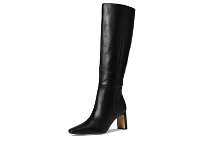 Sam Edelman Sylvia Square-toe Leather Boots In Multi
