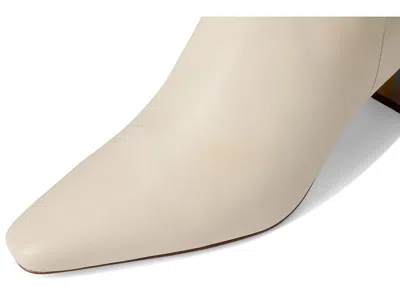 Sam Edelman Sylvia Wide Calf Knee High Boot Modern Ivory Leather In White