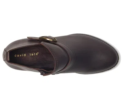 David Tate Maverick Bootie In Brown