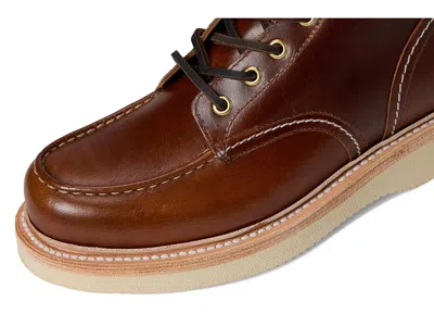 Frye Hudson Workboot Wedge In Brown