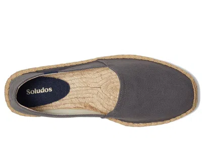 Soludos Dali Slip On Espadrilles Ceniza Gray In Gray