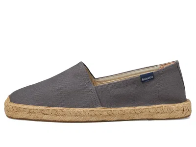 Soludos Dali Slip On Espadrilles Ceniza Gray In Gray