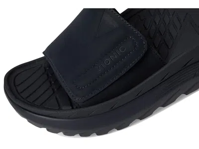 Vionic Rejuvenate All Gender Recovery Sandal In Black