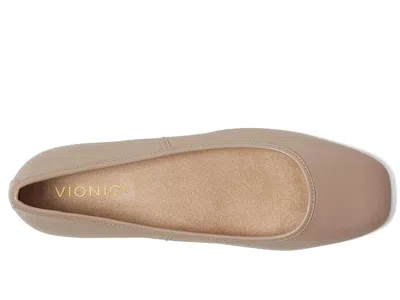 Vionic Orinda Square Toe Flat In Neutral