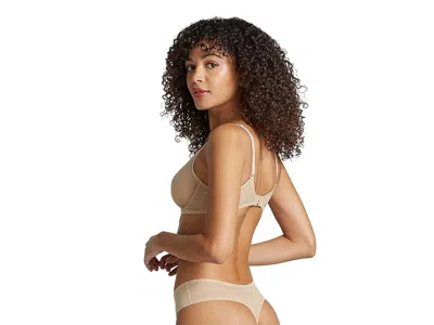 Commando Chic Mesh Thong In Neutral